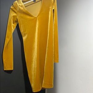 F21 mini long sleeve dress